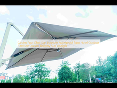 Sedile da piscina da giardino lettino impermeabile Patio hotel mobili esterni Balcone lettino