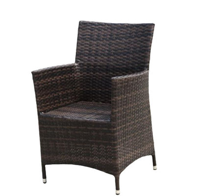 Wicker Patio Dining Furniture Set For 6 Classic Item Wicker Chairs Sofa Armrest